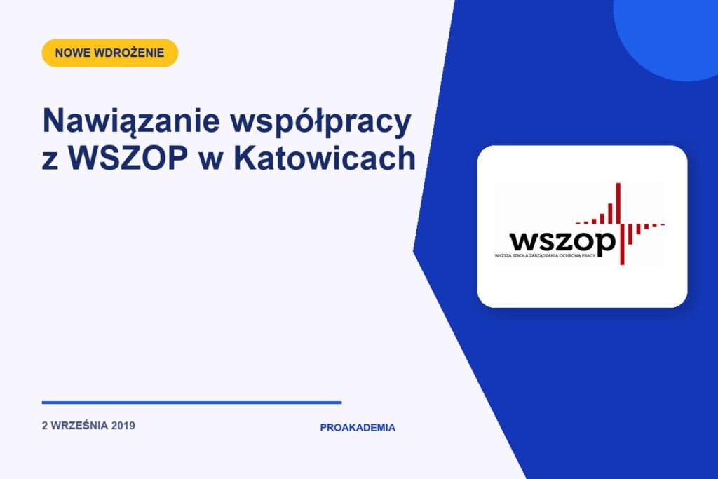 Nawiązanie współpracy z WSZOP w Katowicach
