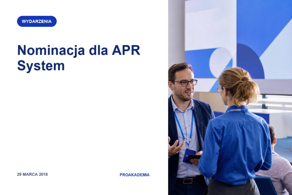 Nominacja dla APR System
