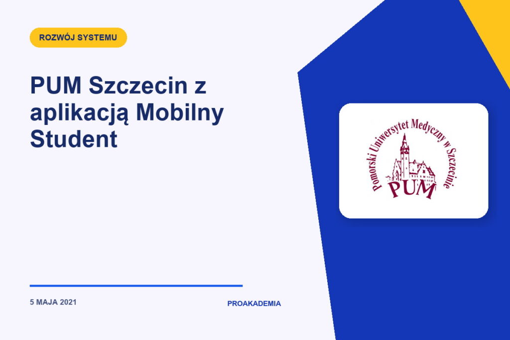 PUM Szczecin z aplikacją Mobilny Student