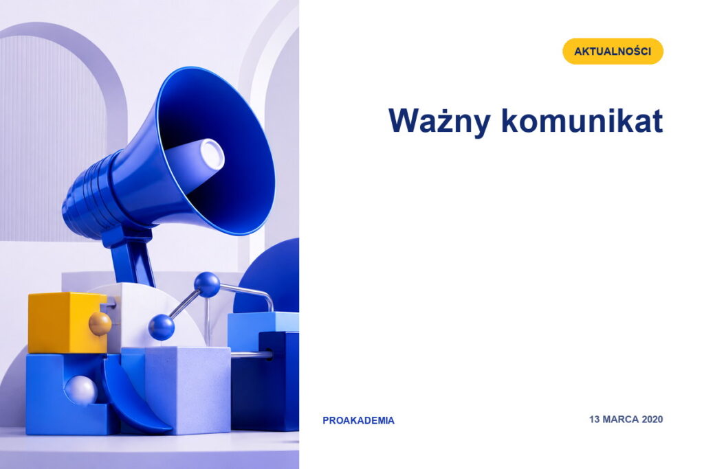 Ważny komunikat