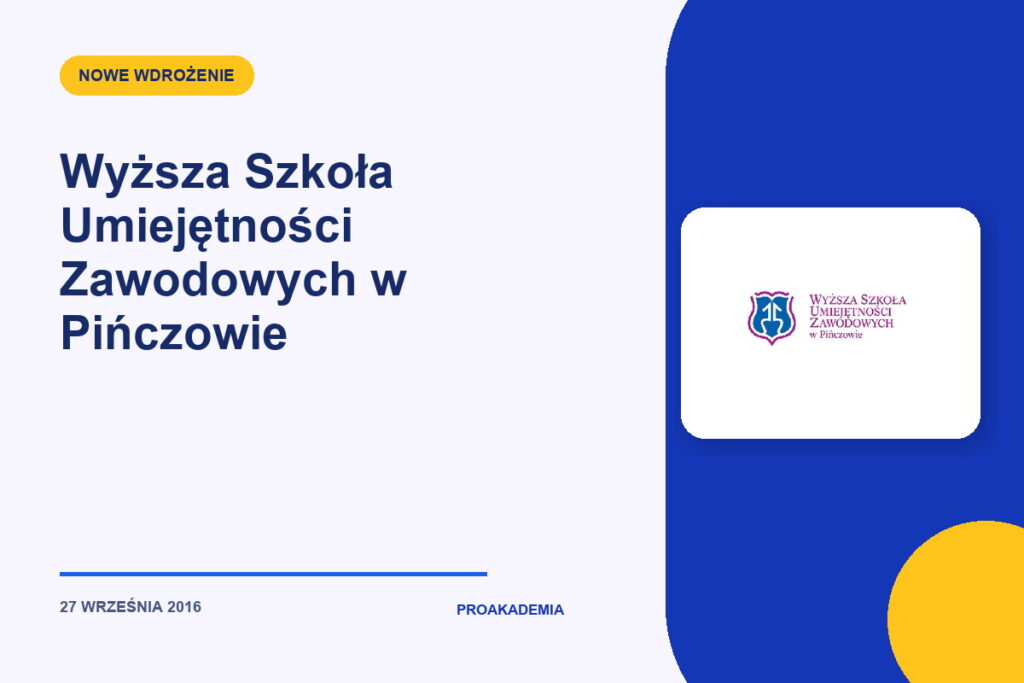 Wyższa Szkoła Umiejętności Zawodowych w Pińczowie